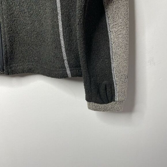 KUHL Alfpaca Fleece Jacket Women Medium Full Zip Brown Green Gorpcore Outdoor - Picture 5 of 13